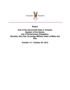 Microsoft Word - Report[removed]Slovakia-HolySee-SovereignMilitaryOrderMalta-Italy-e.docx