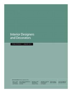 Interior Designers and Decorators