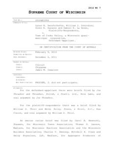 2012 WI 7  SUPREME COURT CASE NO.: COMPLETE TITLE: