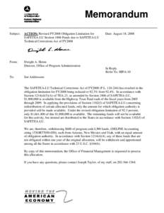 109th United States Congress / Safe /  Accountable /  Flexible /  Efficient Transportation Equity Act: A Legacy for Users / Transportation Equity Act for the 21st Century