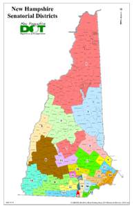 New Hampshire Senatorial Districts ³  PITTSBURG