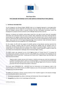 Geography / European Commission / Danube / International Commission for the Protection of the Danube River / Joint Research Centre / Institute for Environment and Sustainability / Infrastructure for Spatial Information in the European Community / Community acquis / Digital Earth / Europe / Geographic information systems / Science and technology in Europe