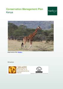 Conservation Management Plan Kenya Image Courtesy of Flickr, Shankar s.  With partners
