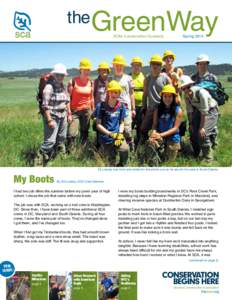 the  GreenWay SCA’s Conservation Quarterly  Spring 2014
