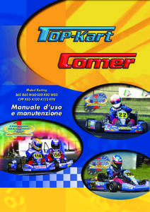 Motori Karting S60 K60 W60 S80 K80 W80 CPP K85 K100 K125 K98 Manuale d’uso e manutenzione