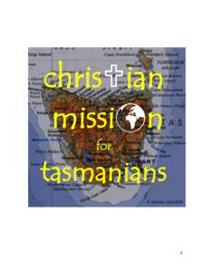 chrisian missin for tasmanians © Andrew Lake 2009