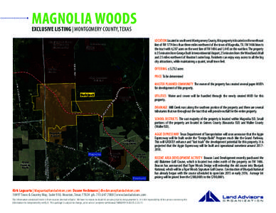 magnolia woods exclusive listing | montgomery COunty, Texas Bluejack National Golf Course Community