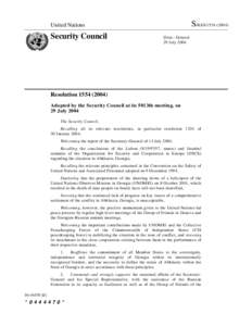 Georgia / United Nations Observer Mission in Georgia / Kodori Valley / United Nations Security Council Resolution / Georgian–Abkhazian conflict / History of Georgia / Abkhazia