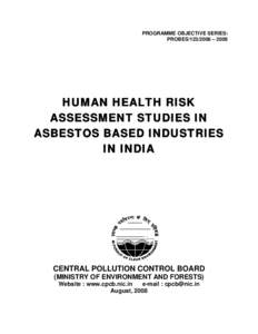 HUMAN RISK ASSESMENT STUDIES IN ASBESTOS-BASED