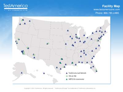 Facility Map www.testamericainc.com Phone: [removed]LABS Copyright © 2014, TestAmerica. All rights reserved.