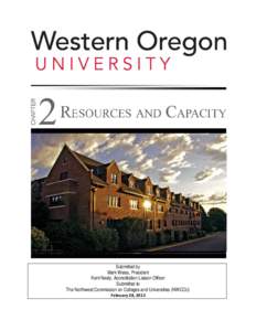 Western Oregon University / Oregon / Oregon State University / Portland State University / American Association of State Colleges and Universities / Association of Public and Land-Grant Universities / Benton County /  Oregon