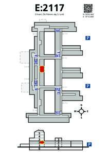 E:2117 E-huset, Ole Römers väg 3, Lund D 3B