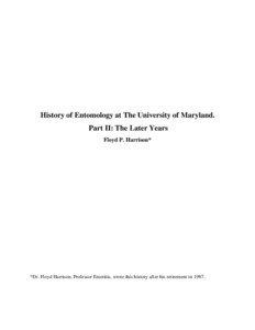 Biological pest control / Integrated pest management / Pest control / Soil chemistry / Zoology / Entomological Society of America / Apiary Laboratory / Entomology / Economic entomology / Biology / Agriculture / Agronomy