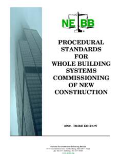 Engineering / Technology / Construction / Quality assurance / Software development process / New-construction building commissioning / Building engineering / Heating /  ventilating /  and air conditioning / National Environmental Balancing Bureau