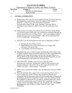 Microsoft Word - SECTION 6 REPORT OF DISPOSITION PROCEDURES.doc