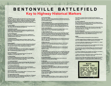 History of the Southern United States / Southern United States / North Carolina / Georgia (U.S. state) in the American Civil War / Carolinas Campaign / Overland Campaign / North Carolina in the American Civil War / Battle of Bentonville / Johnston County /  North Carolina