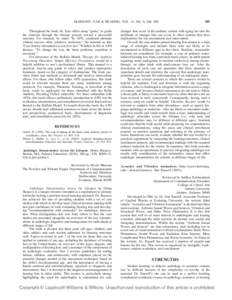 MARRONE / EAR & HEARING, VOL. 31, NO. 4, 584 –586 Throughout the book, Dr. Katz offers many “gems,” to guide the clinician through the therapy process toward a successful outcome. For example, he states “In APD, 