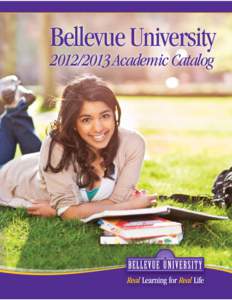 Bellevue University[removed]Academic Catalog Table of Contents Degree Offerings