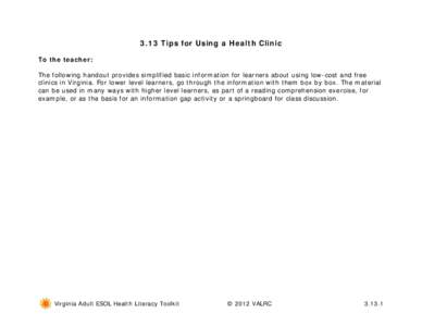 Microsoft Word - 3-13ClinicTips