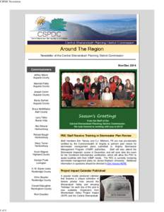 CSPDC Newsletter  1 of 4 Newsletter of the Central Shenandoah Planning District Commission