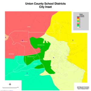 Union County School Districts City Inset EMH P