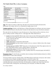 Christian eschatology / Bible / Prophets of Islam / Shadrach /  Meshach /  and Abednego / Daniel / Nebuchadnezzar II / Babylonia / Chaldea / Nebuchadnezzar / Book of Daniel / Fertile Crescent / Asia