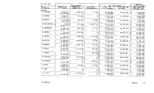 Newaygo County Tax Year 2004 Taxable Valuations