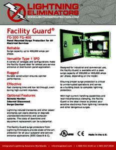 Facility Guard  ® FG-200 FG-400