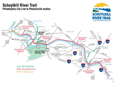 Schuylkill River Trail  Philadelphia City Line to Phoenixville section Pottstown 29