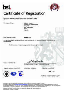 IEC / ISO / Public key certificate / Academic certificate / Management / Knowledge / British Standards / Evaluation / BSI Group