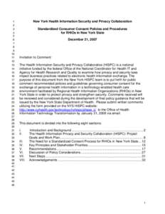 Medical informatics / Healthcare in the United States / International standards / Telehealth / Regional Health Information Organization / Health information exchange / Personal health record / Electronic health record / EHealth / Health / Health informatics / Medicine