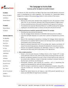 Income tax in the United States / Political economy / Economic policy / United States federal budget / Home mortgage interest deduction / Income tax / Tax credit / Tax Reform Act / Taxation / Public economics / Alternative Minimum Tax