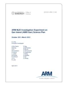 Atmospheric dynamics / Madden–Julian oscillation / Climatology / El Niño-Southern Oscillation / Intertropical Convergence Zone / Global climate model / Cloud / Climate model / Rain / Atmospheric sciences / Meteorology / Tropical meteorology