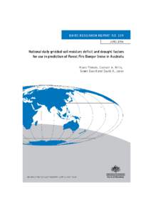 Physical geography / Keetch-Byram Drought Index / Soil / Evapotranspiration / Surface runoff / Infiltration / Drought / Hydrology / Earth / Water