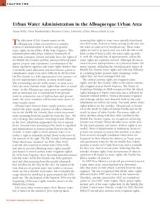 Decision-Makers 2009—Water, Natural Resources, and the Urban Landscape, The Albuquerque Region