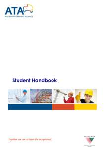 Student Handbook  RTO No Australian Training Alliance