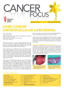 Cancer Focus (Vol 12 No 1)