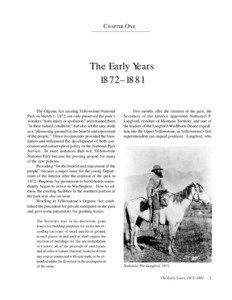 Yellowstone / Wyoming Territory / Greater Yellowstone Ecosystem / Yellowstone National Park / Nathaniel P. Langford / Gardner River / Yellowstone Lake / Yellowstone River / Frank Jay Haynes / Geography of the United States / Wyoming / Western United States