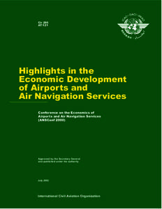 Cir 286 AT/121 Highlights in the Economic Development of Airports and