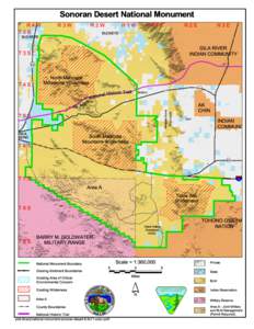 Sonoran Desert National Monument R4W T2S R3W