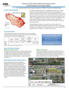 Water / Environmental engineering / Environmental soil science / Hydrology / Landscape / Health impact assessment / Stormwater / Green infrastructure / Impervious surface / Water pollution / Environment / Earth