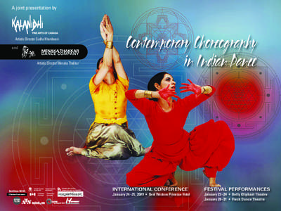 Concert dance / Lata Pada / Chandralekha / Bharatanatyam / Entertainment / Dance / Modern dance