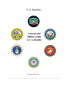 V.A. Benefits  Veterans and Military Guide to V.A. Benefits