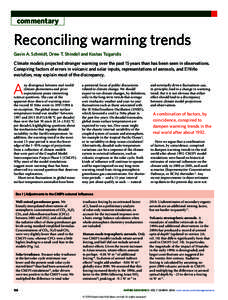 Climate history / Global warming / Climate forcing / Computational science / Global climate model / Radiative forcing / Instrumental temperature record / Climate / Attribution of recent climate change / Atmospheric sciences / Climatology / Climate change