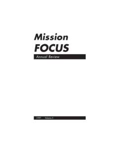 Mission  FOCUS