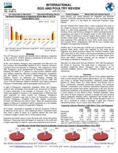 INTERNATIONAL EGG AND POULTRY REVIEW JULY 31, 2012 VOL. 15 NO. 31