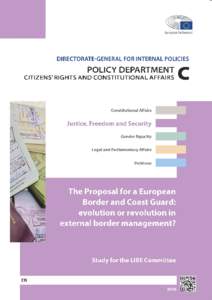 The proposal for a European Border and Coast Guard: evolution or revolution in external border management?