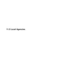 Klamath Facilities Removal Final EIS/EIR – Comments and Responses, Chapters 11.3 Federal Agencies, 11.4 State Agencies, 11.5 Local Agencies