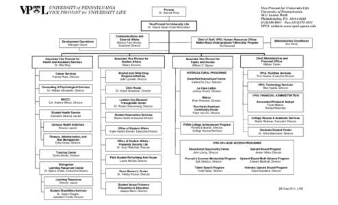 Provost / Student affairs / Newark /  Ohio / North Central Association of Colleges and Schools / American Association of State Colleges and Universities / Steven Ballard / Education / Knowledge / Academia