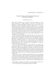 Philosophia Reformata[removed]–114  UNDERSTANDING DOOYEWEERD BETTER THAN HE UNDERSTOOD HIMSELF Theodore Plantinga1 Ernst Cassirer (1946, 140) once observed: “In the history of ideas it is by no